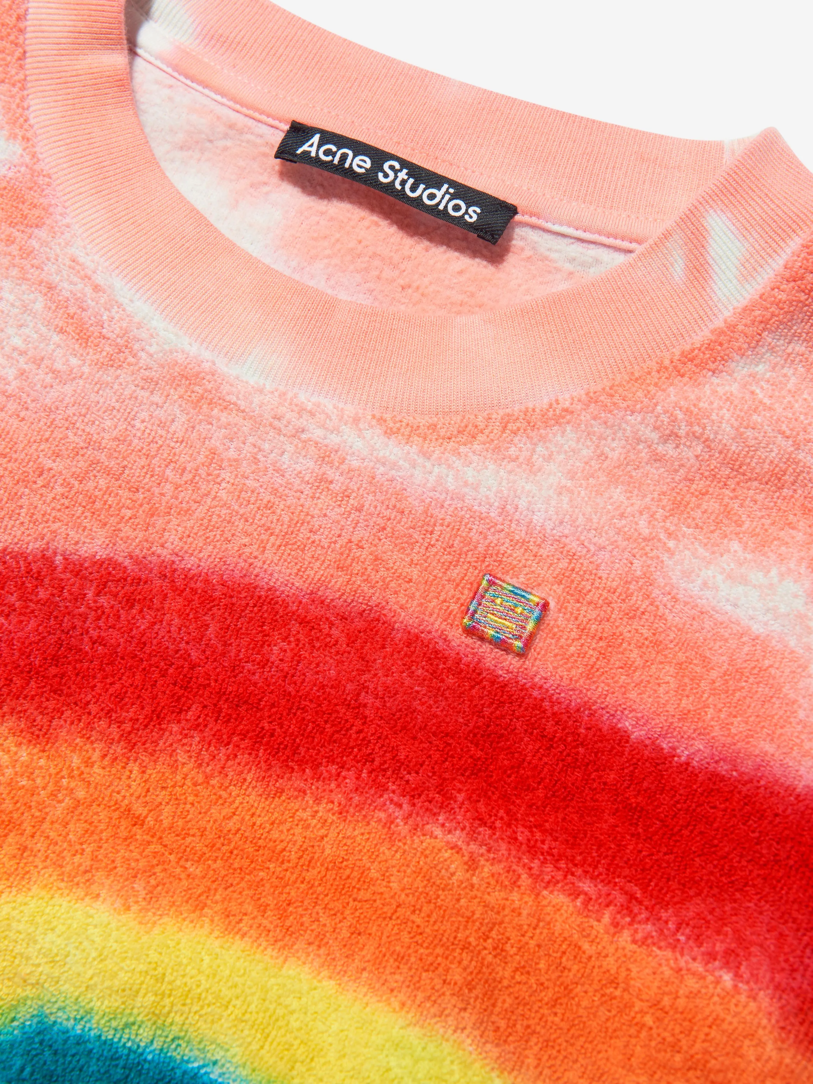 Acne Studios Kids Rainbow Tie-Dye Sweatshirt