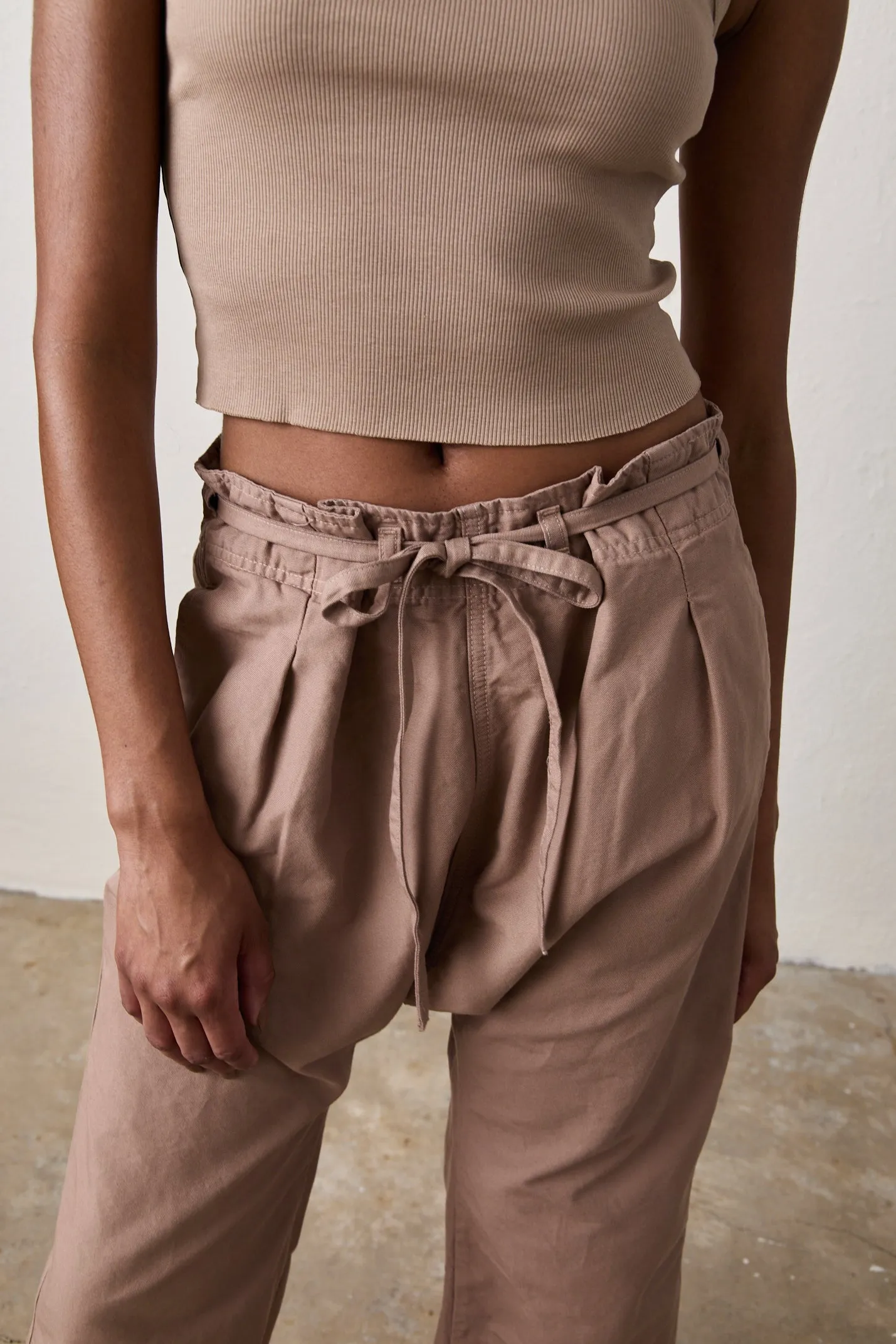 AKARI TIE WAIST PANT / BUNGALOW