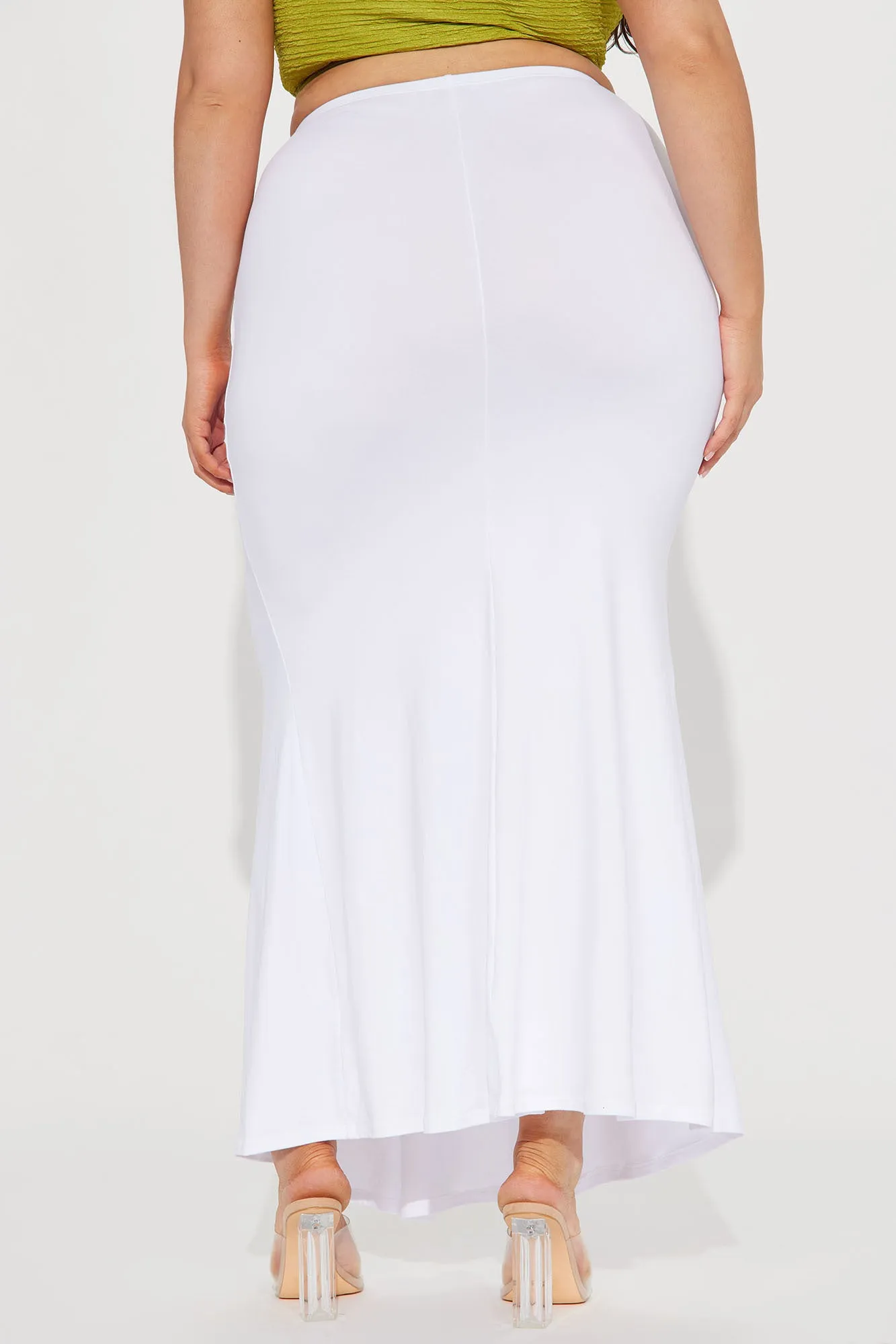 All You Wanted Maxi Skirt - White