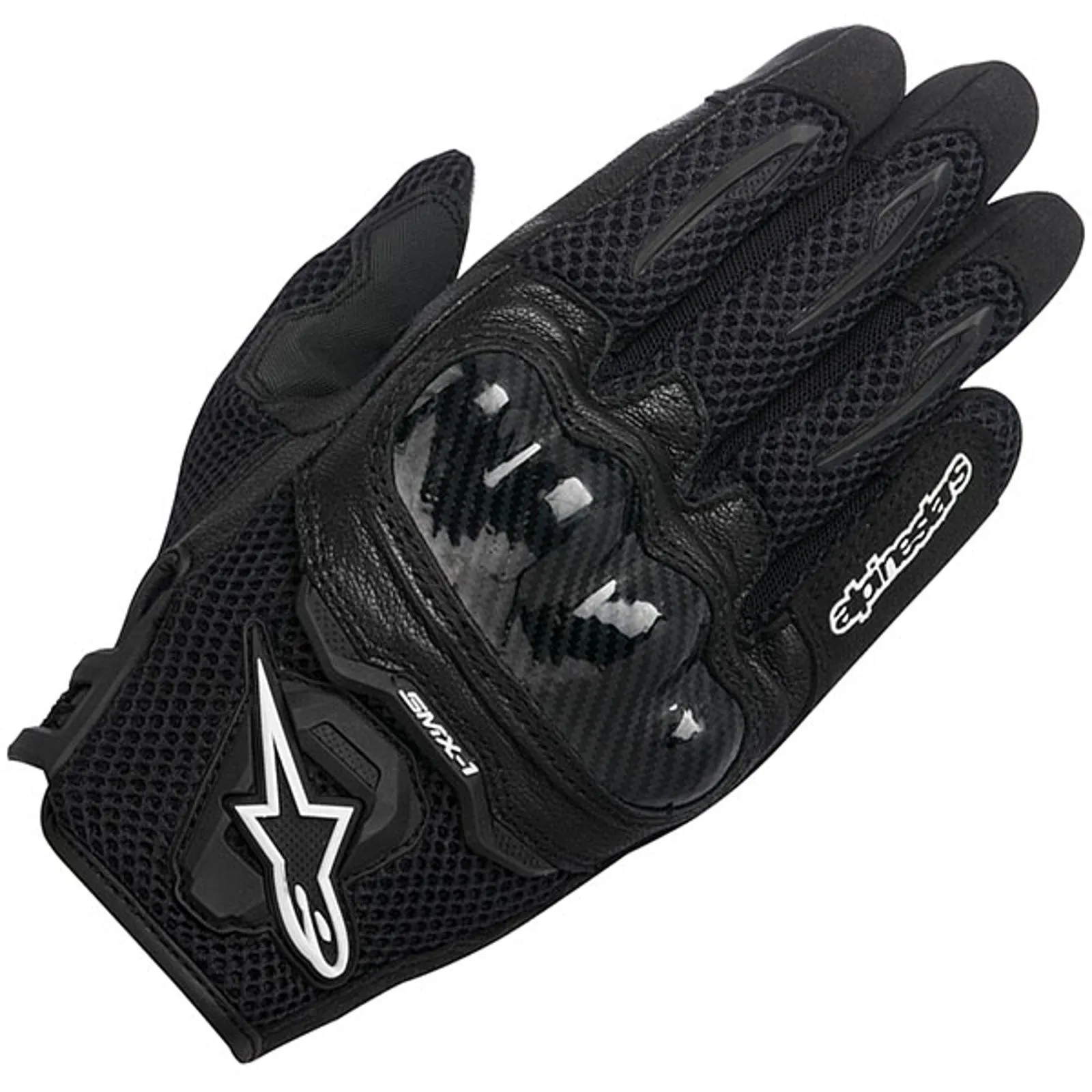 Alpinestars Stella SMX-1 Air V2 Motorcycle Gloves - Black