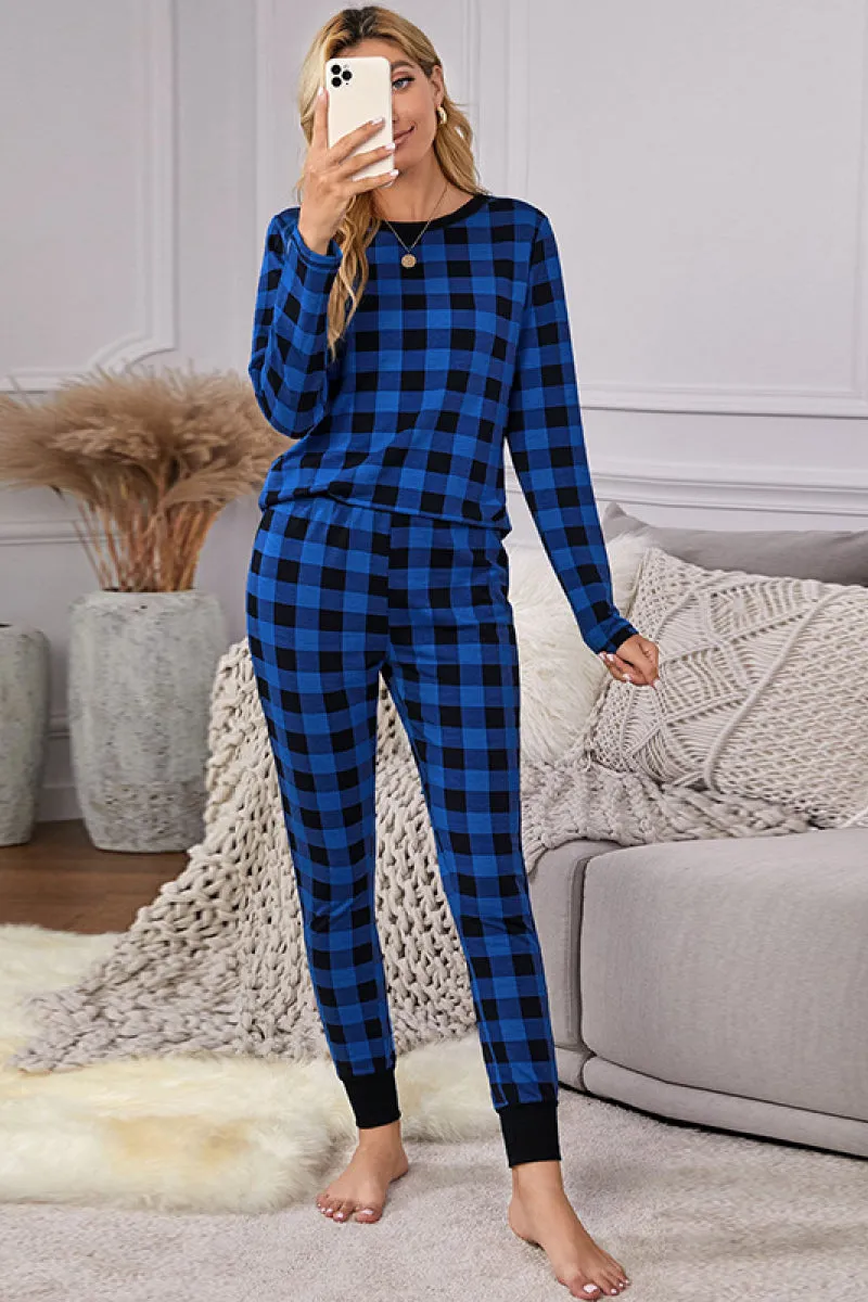 *App Exclusive* Buffalo Plaid Pajama Set