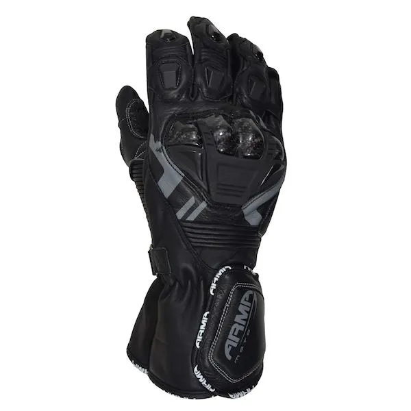 ARMR S870 Leather Kevlar Lined Gloves - Black