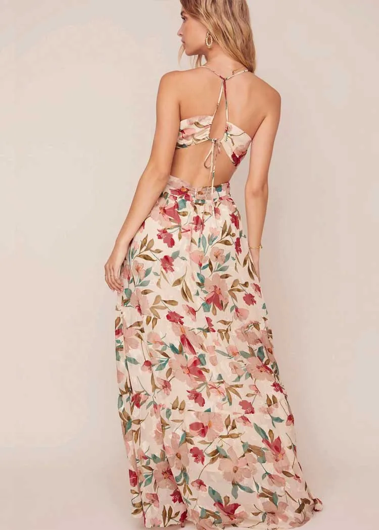 ASTR The Label Frolic Floral Maxi Dress