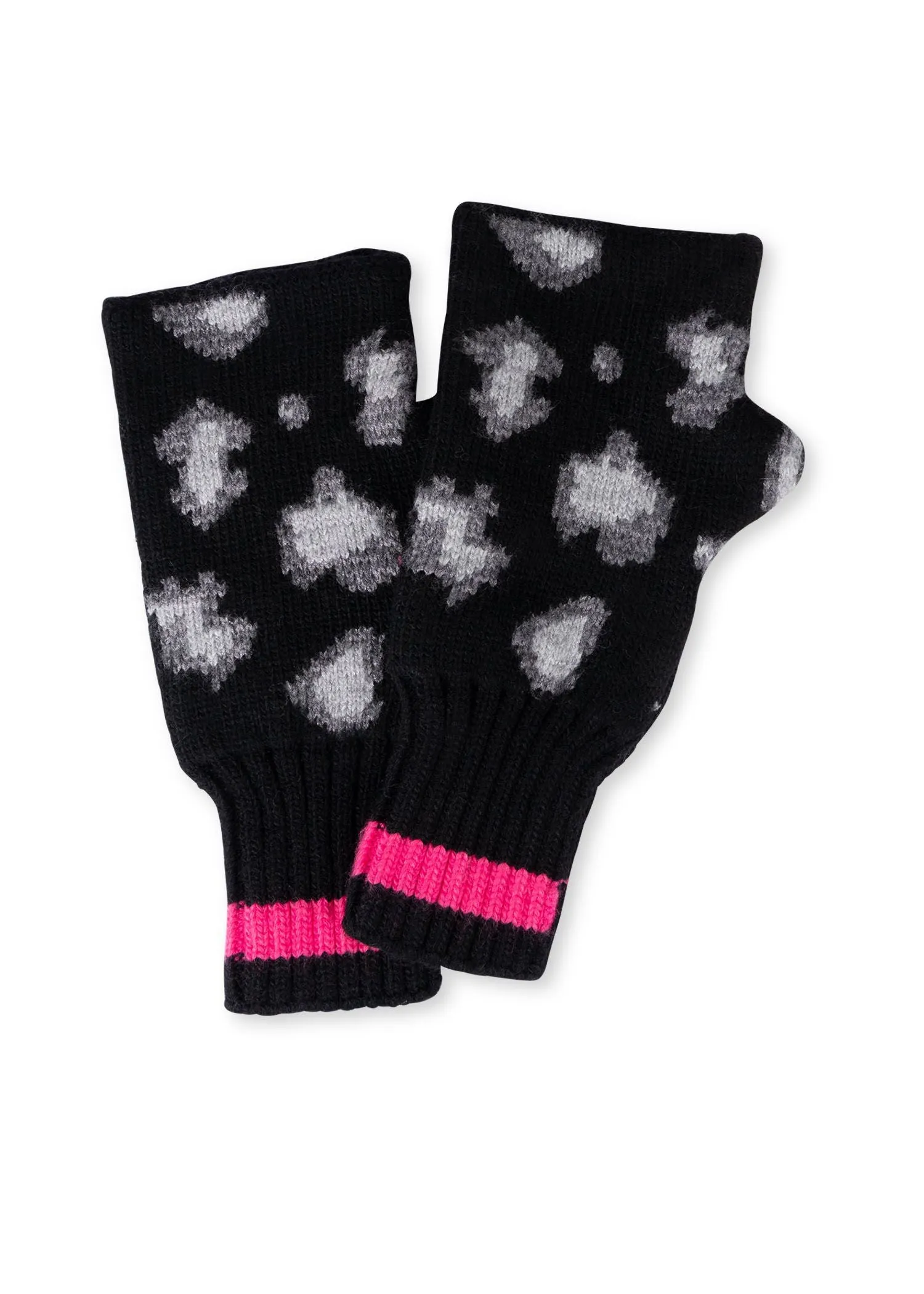 Babe Fingerless Glove Black - FINAL SALE