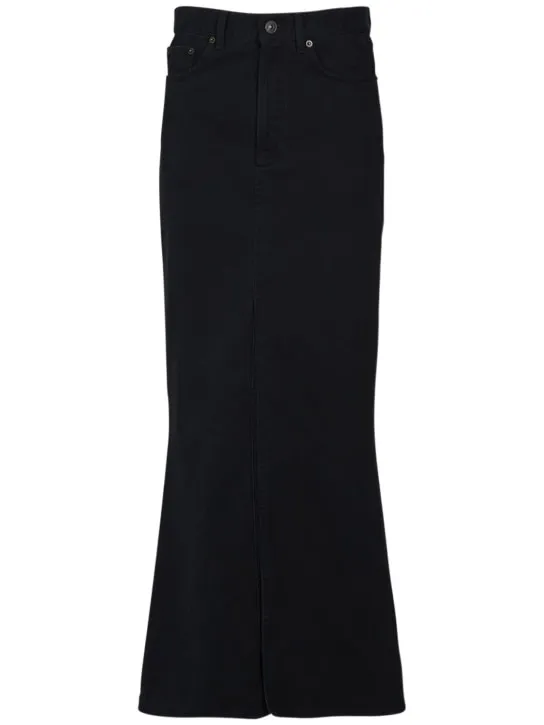 Balenciaga   Cotton maxi skirt 