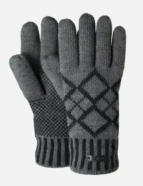 Barts Erik Gloves - Dark Heather