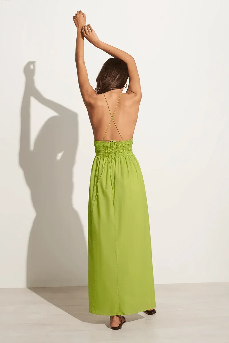 Bisetta Maxi Dress - Kiwifruit