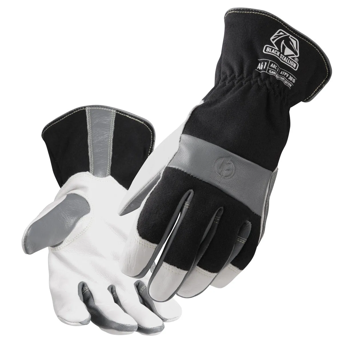 Black Stallion ARC-Rated Cowhide & FR Cotton Utility Glove - A61