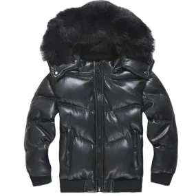 Boys Thriller Puffer Jacket (Black) - 91636BBLK