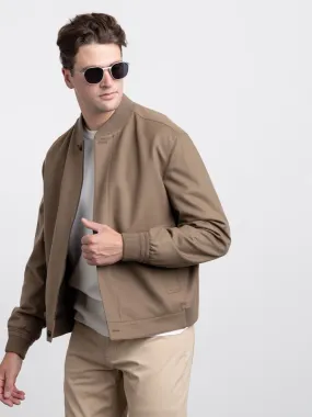 Brown Oasi Cashmere Elements Bomber