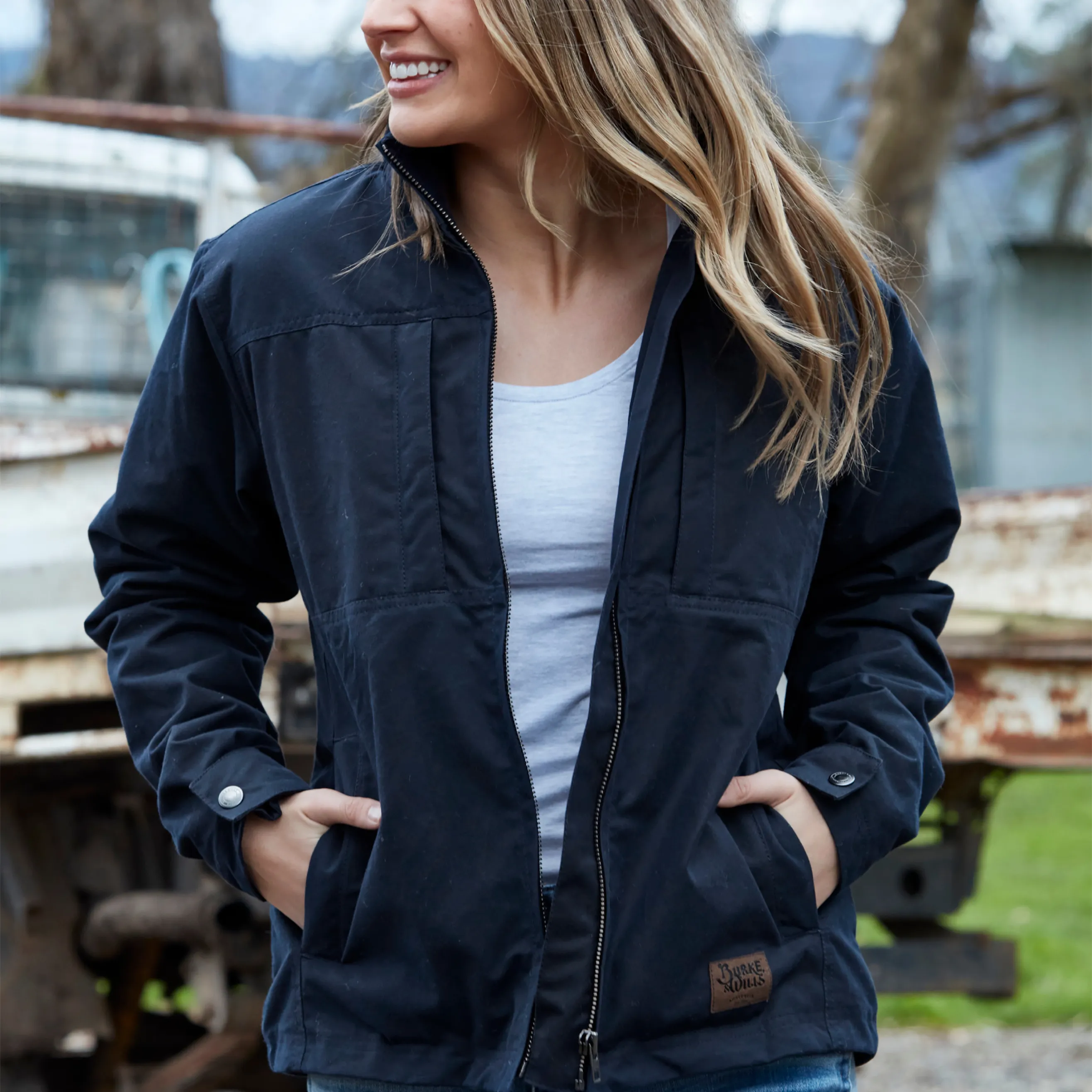 Burke & Wills Women's Sturt Jacket | Ink