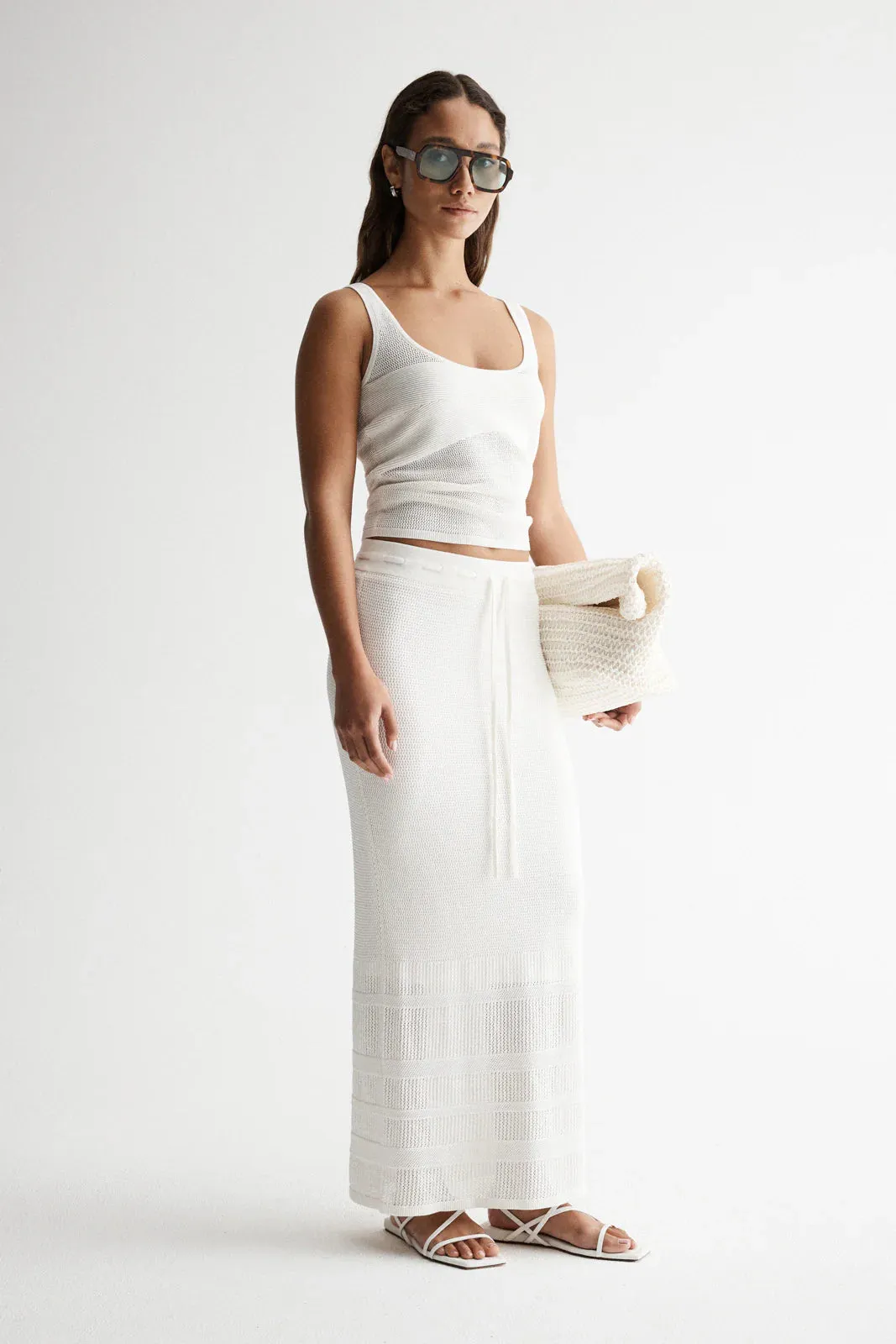 CEDAR CROCHET SKIRT | Ivory