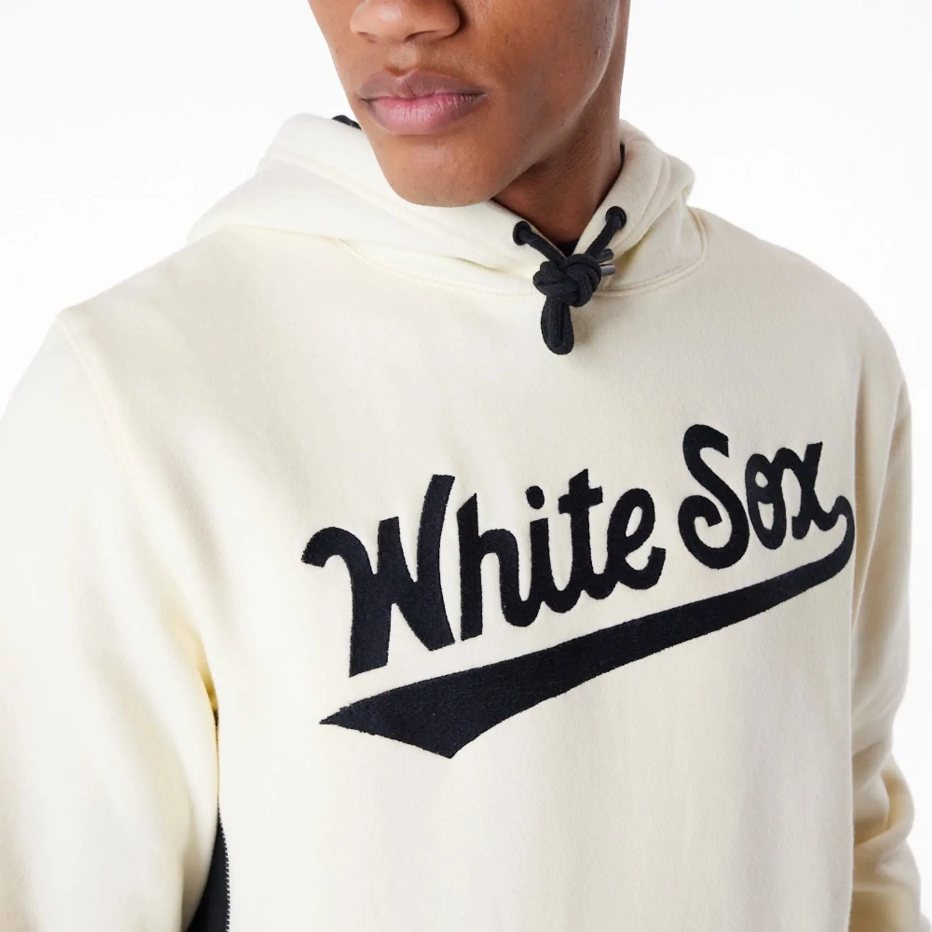 Chicago White Sox MLB Chrome White Pullover Hoodie