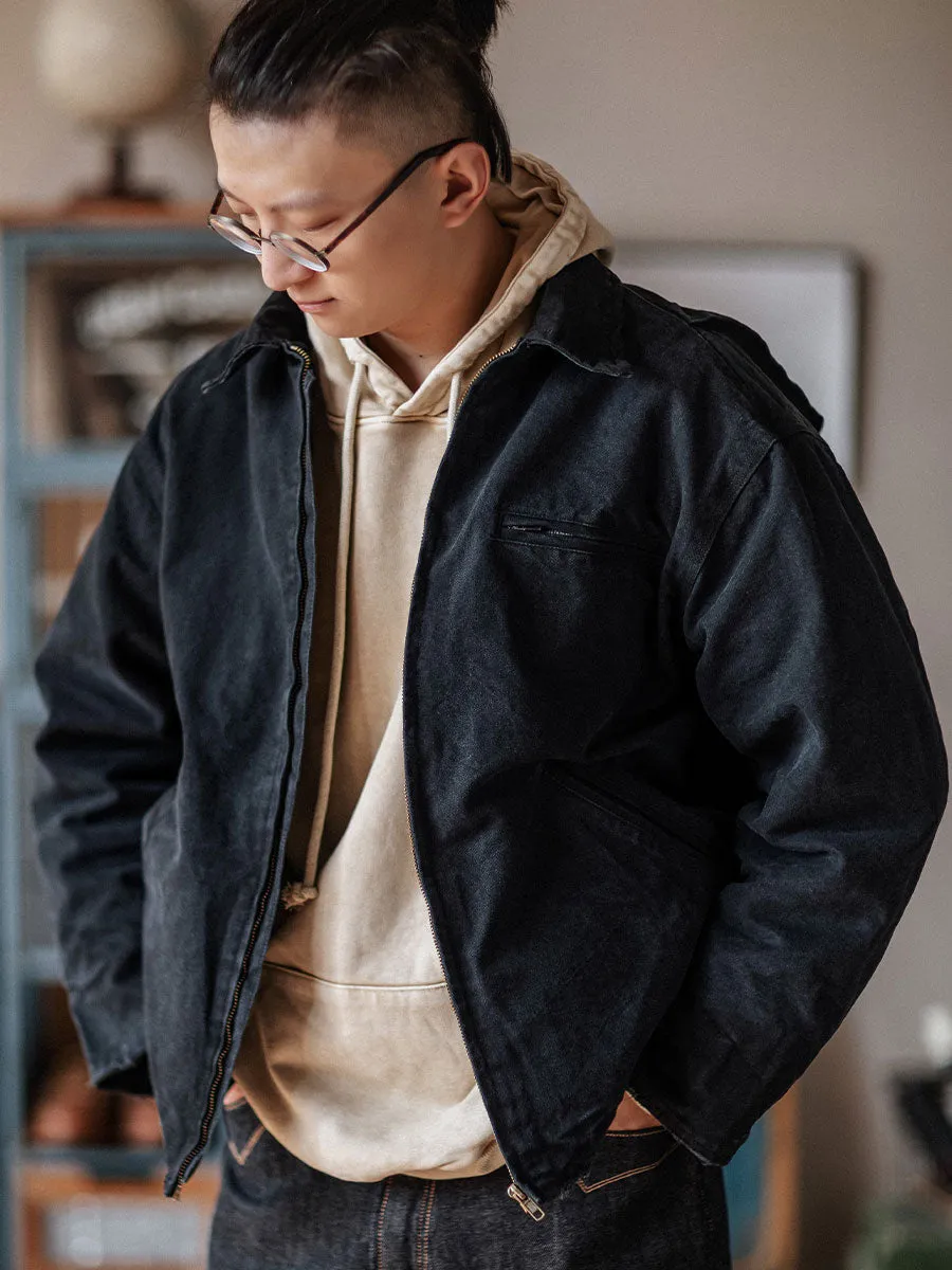 CORD COLLAR BOMBER JACKET