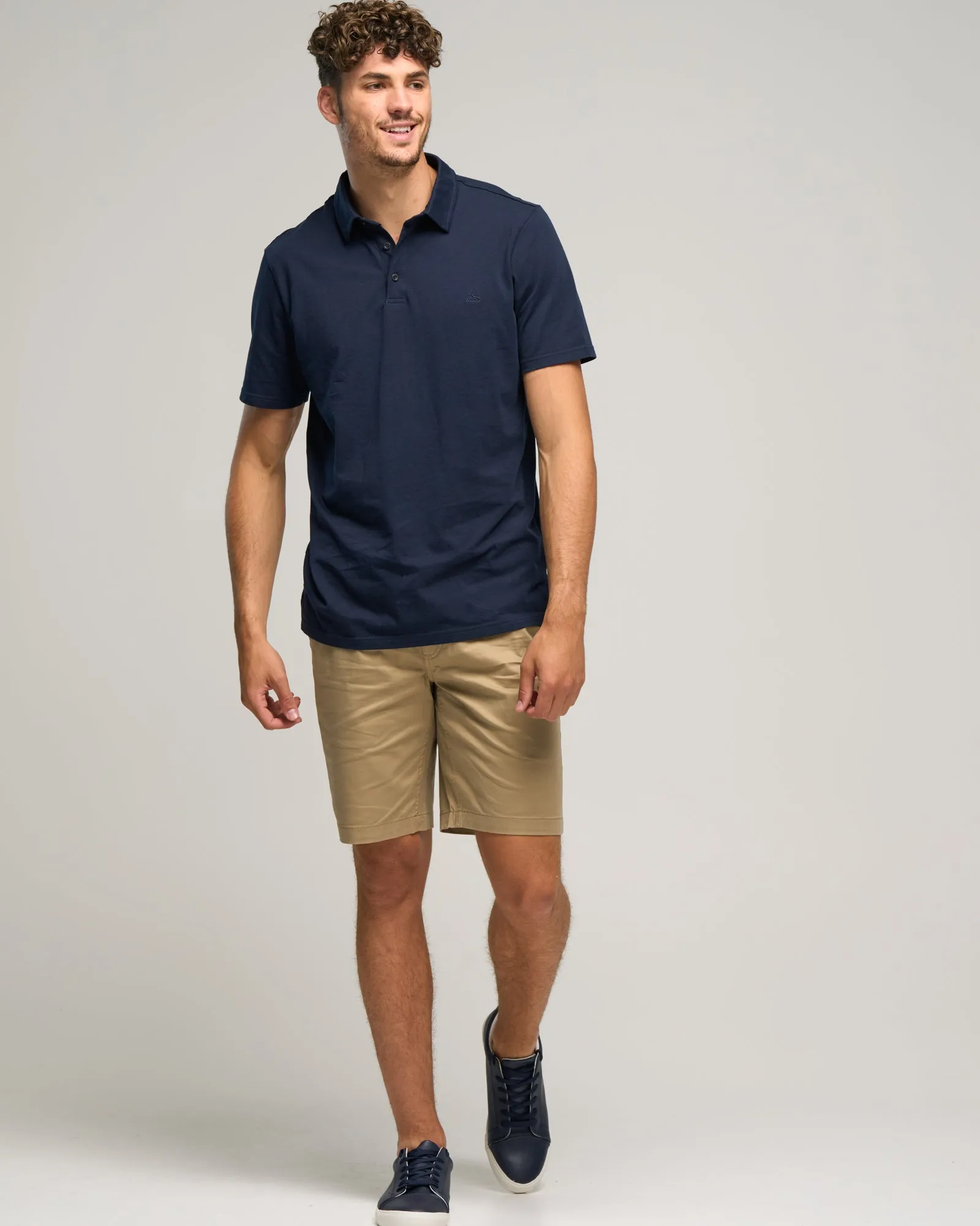 COTTON STRETCH CHINO SHORT