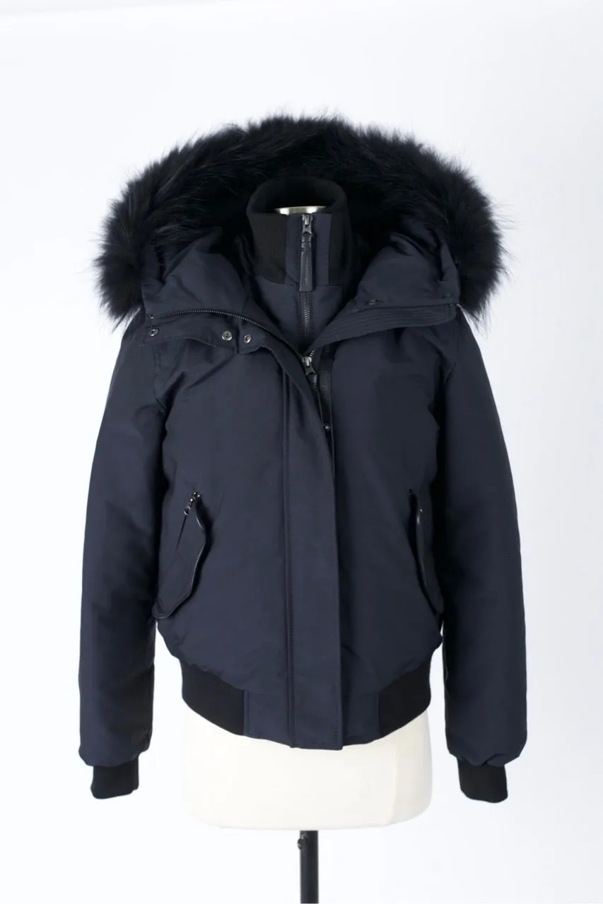 Down Puffer Jacket W/ Fur Trim