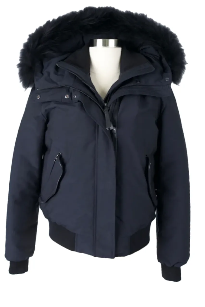 Down Puffer Jacket W/ Fur Trim