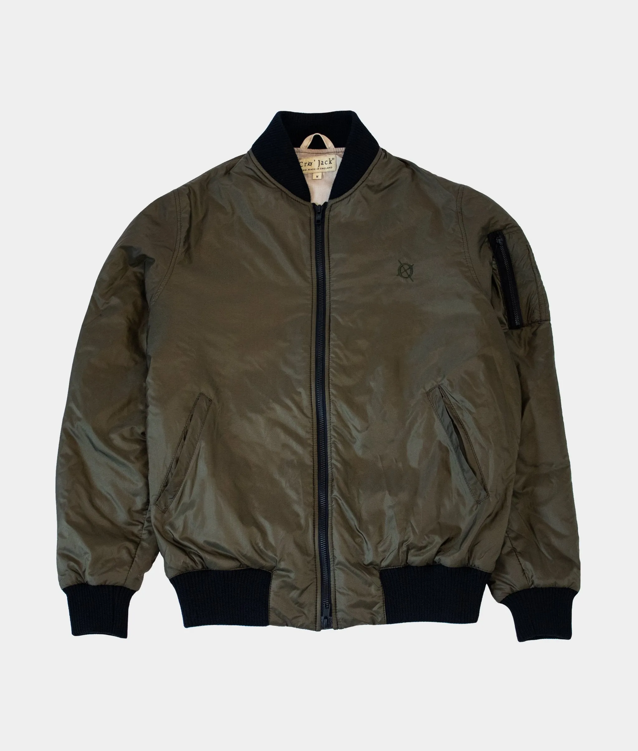 Fin Flight Bomber - Olive | By Cro'Jack