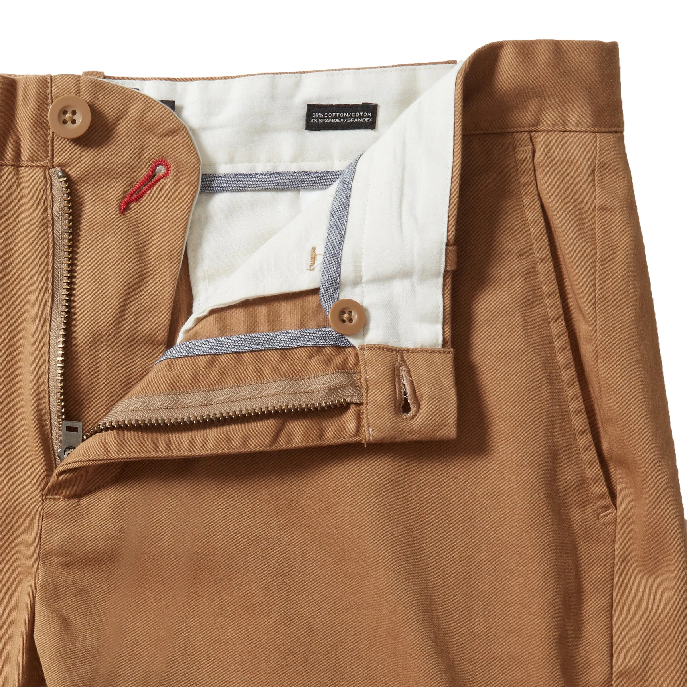 Jesse Stretch Chino Pants (Slim Fit) - British Tan