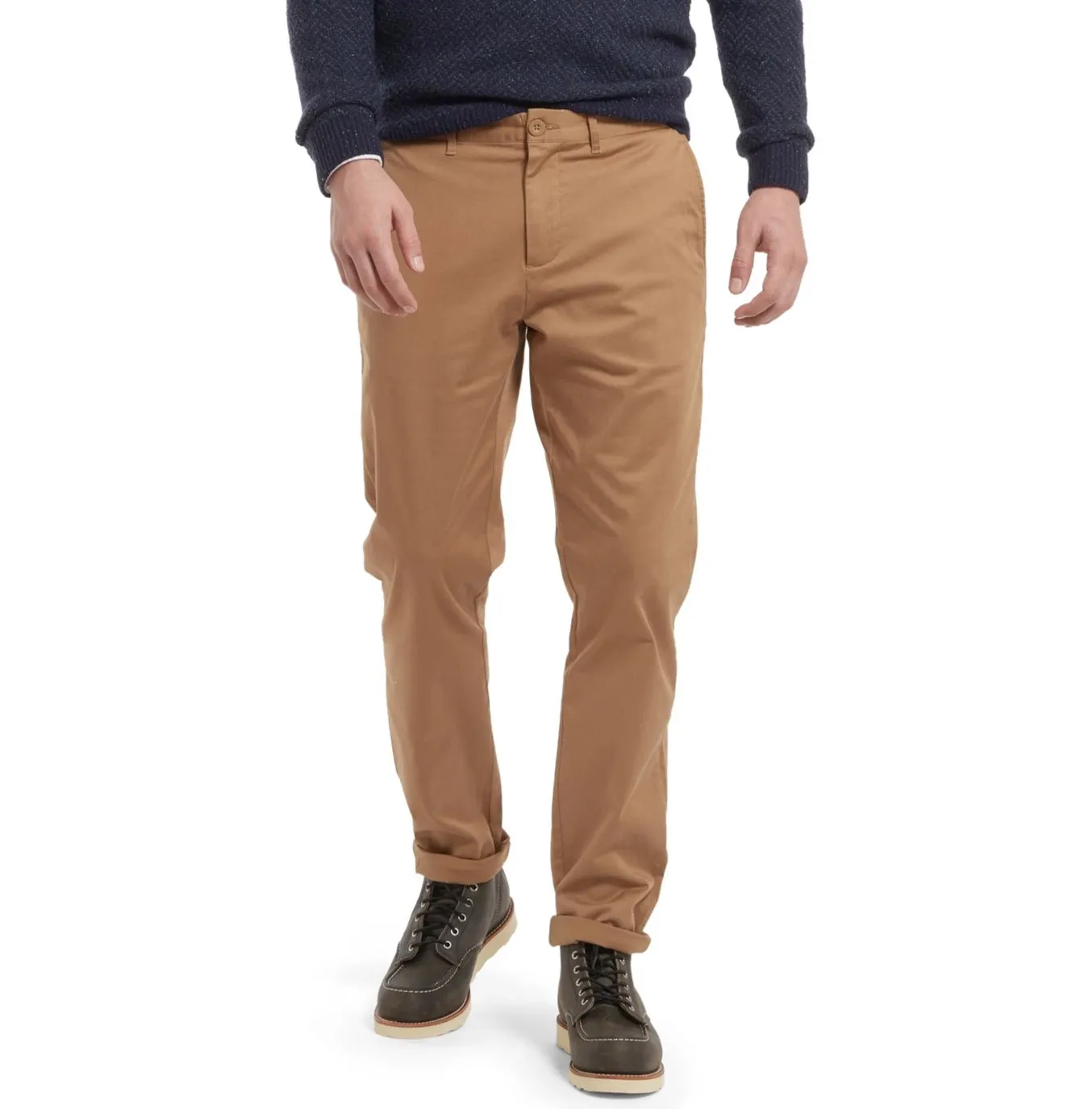 Jesse Stretch Chino Pants (Slim Fit) - British Tan