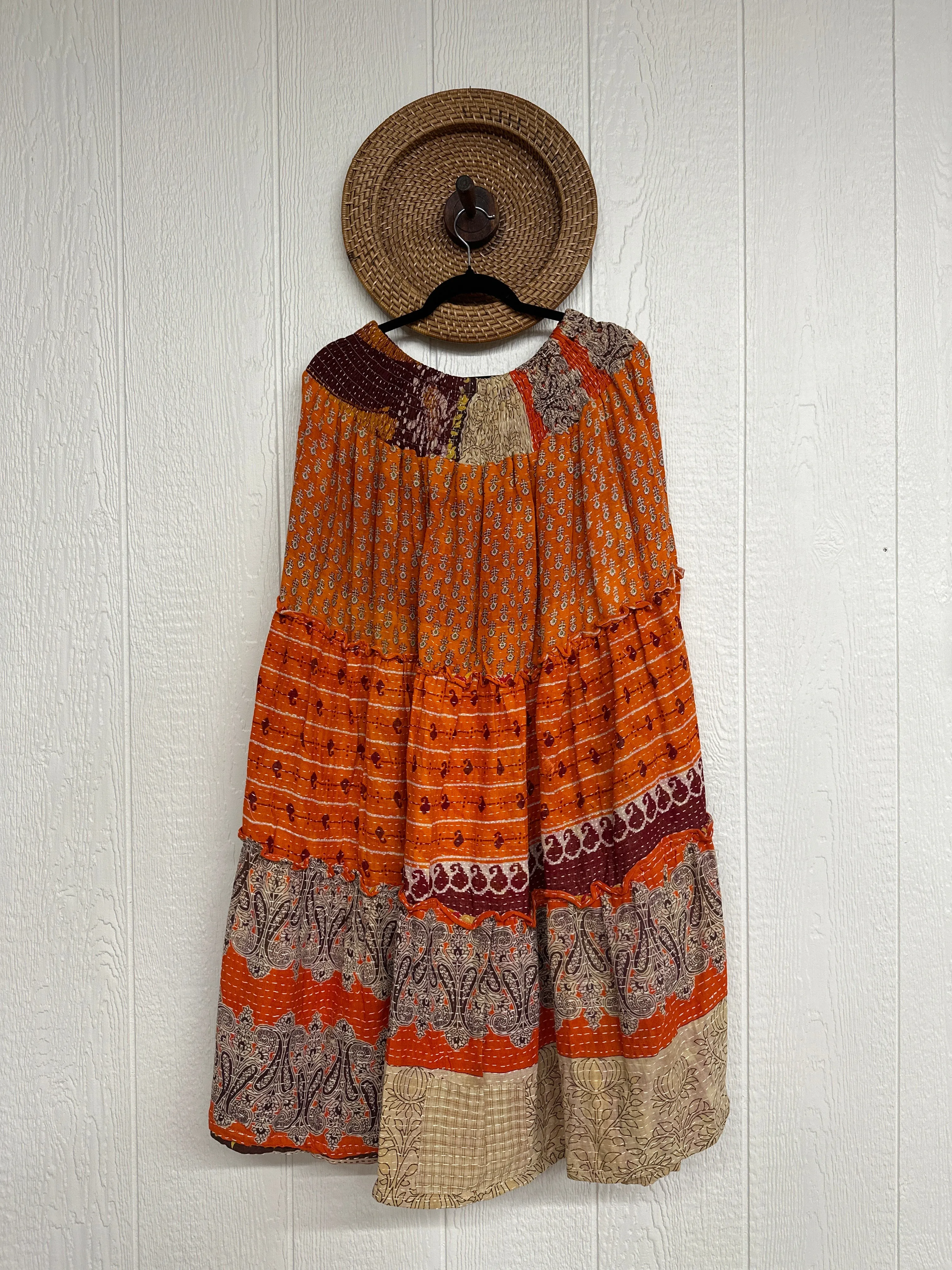 Kantha Monarch Maxi Skirt 0924 171