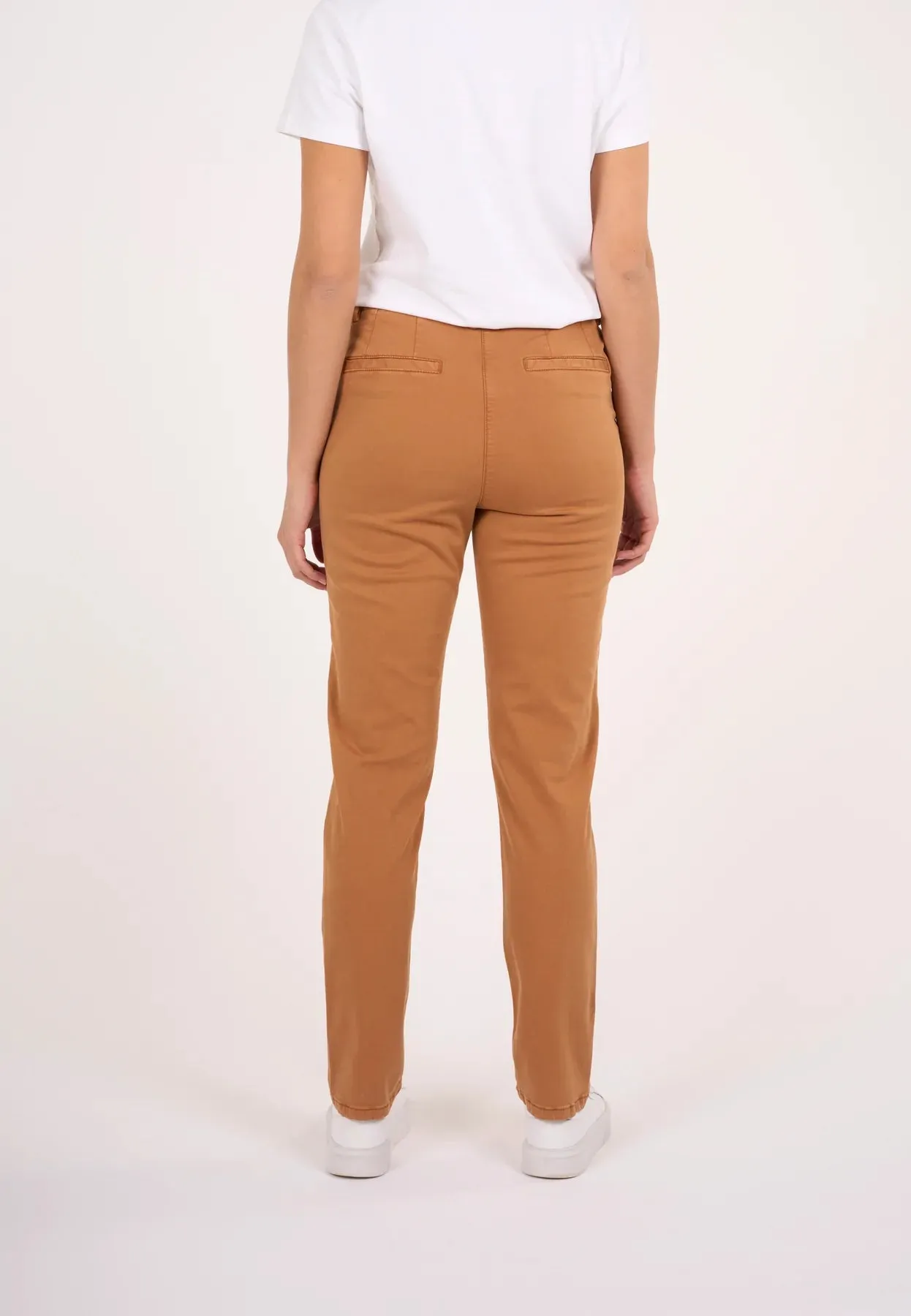 Knowledge Cotton Apparel Women's Chinos - ALMA slim