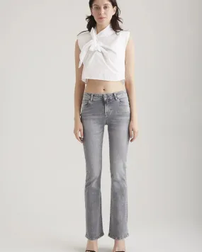 Laura - Pant - Grey Vintage L32