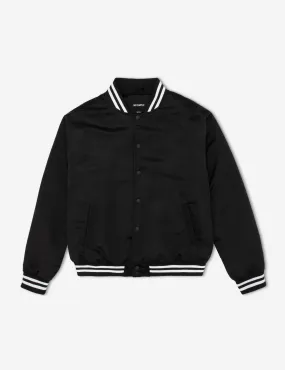 Linear Bomber Jacket - Black