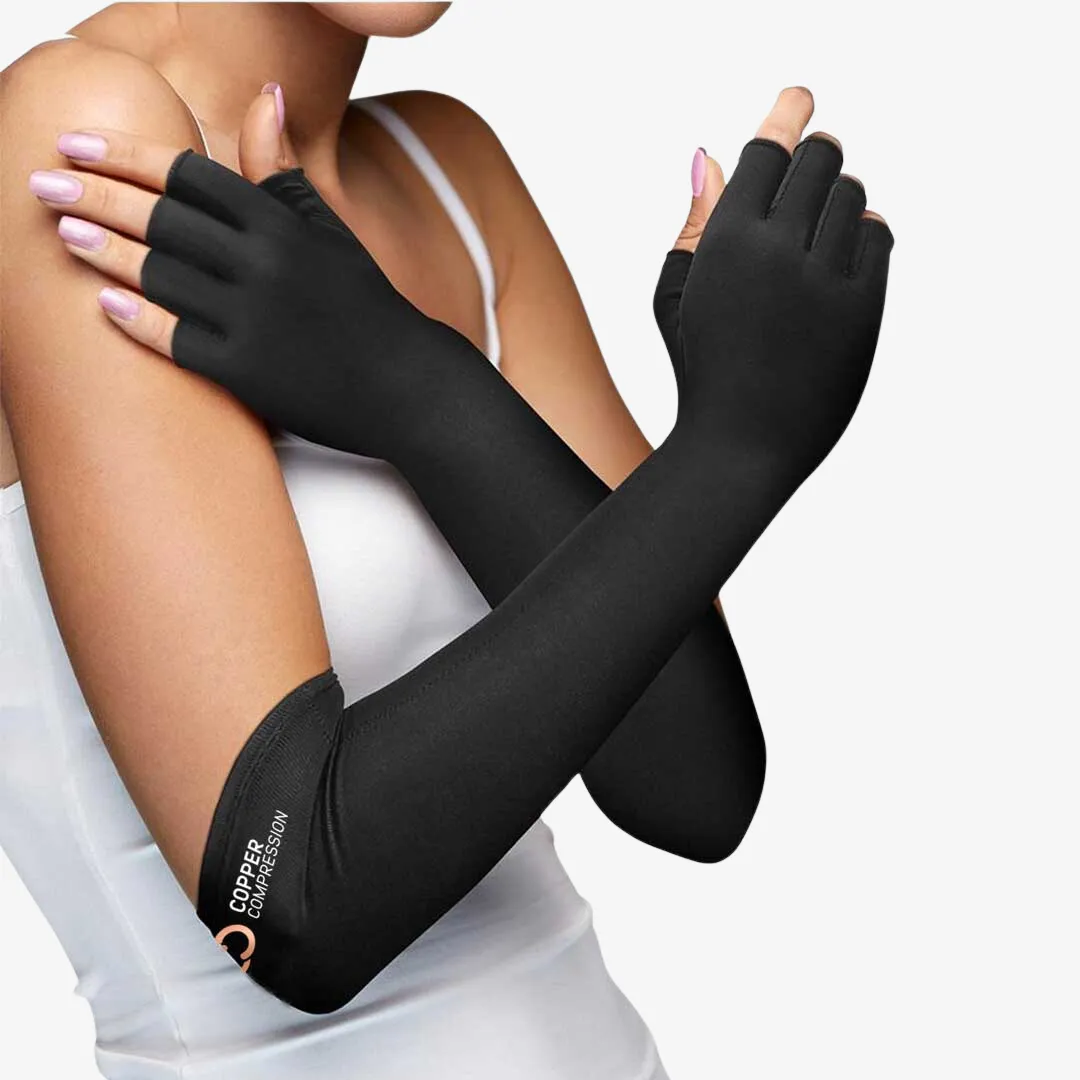 Long Compression Gloves