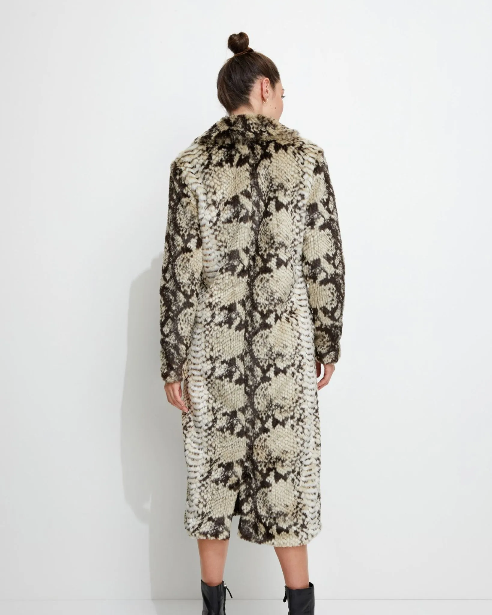 Madam Grace Coat - Natural Serpent