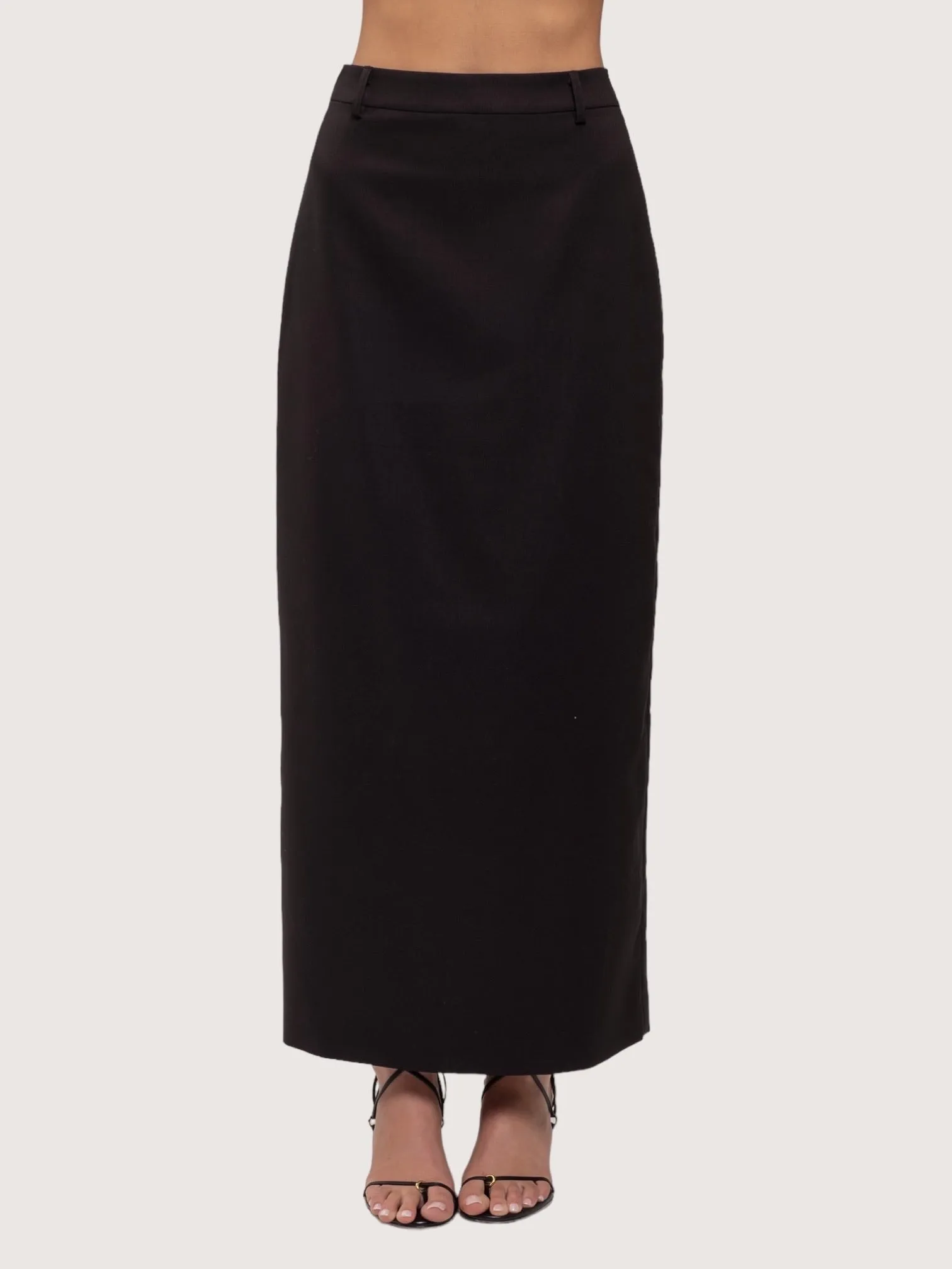 Maxi Pencil Skirt | Black