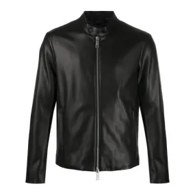 Men Biker Leather Jackets: Bomber