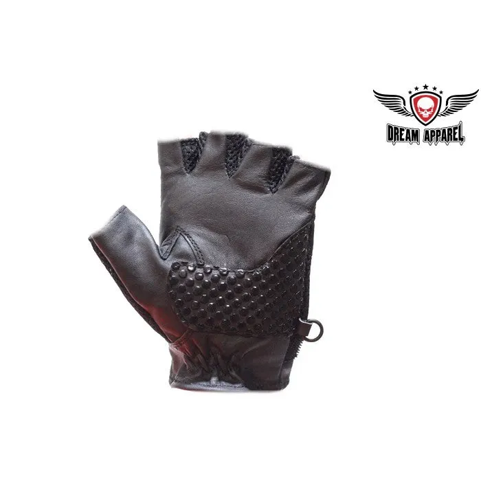 Motorcycle Fingerless Gloves