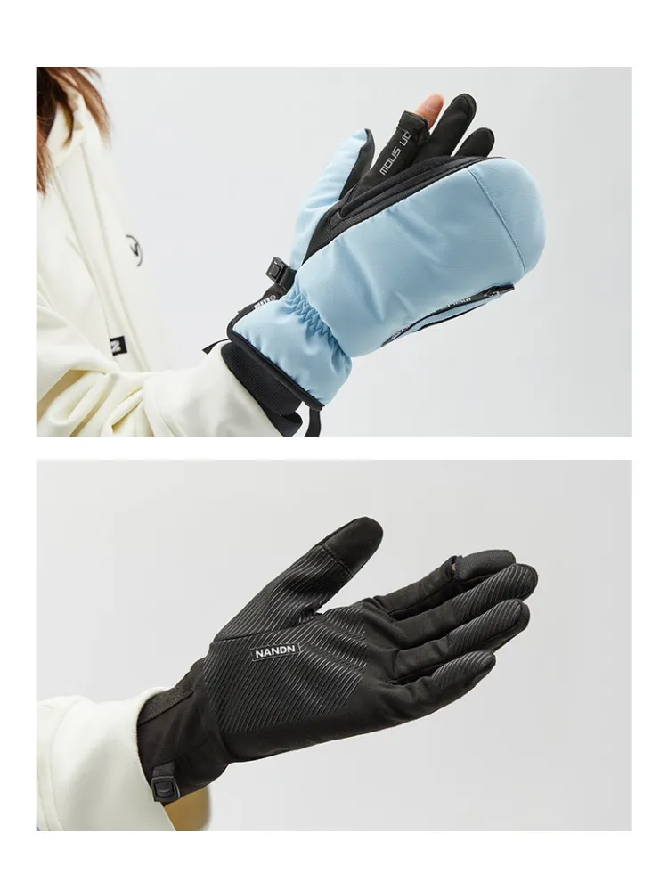 NANDN Touchscreen Winter Snow Mittens - US Only