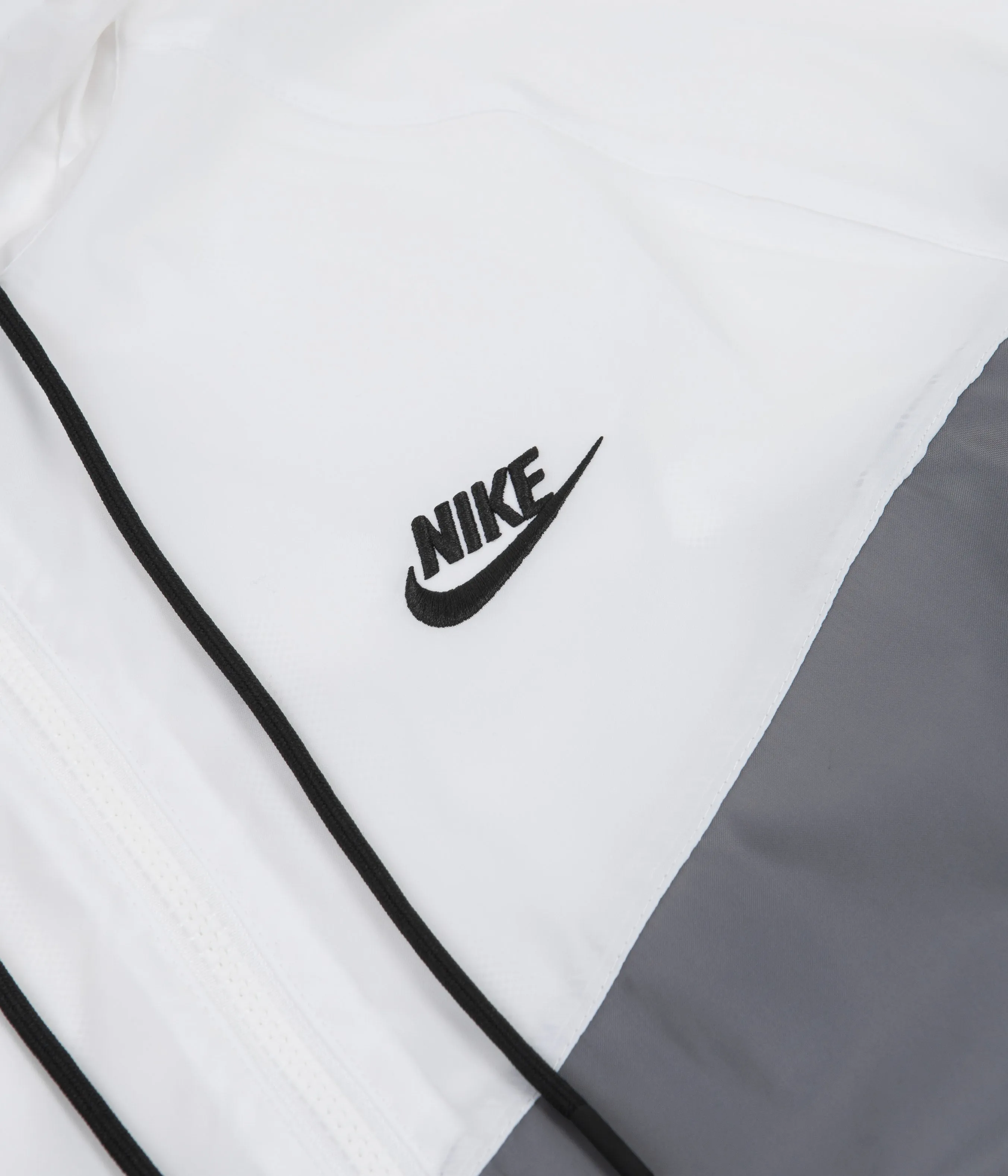 Nike Windrunner Jacket - Smoke Grey / White / Smoke Grey / Black