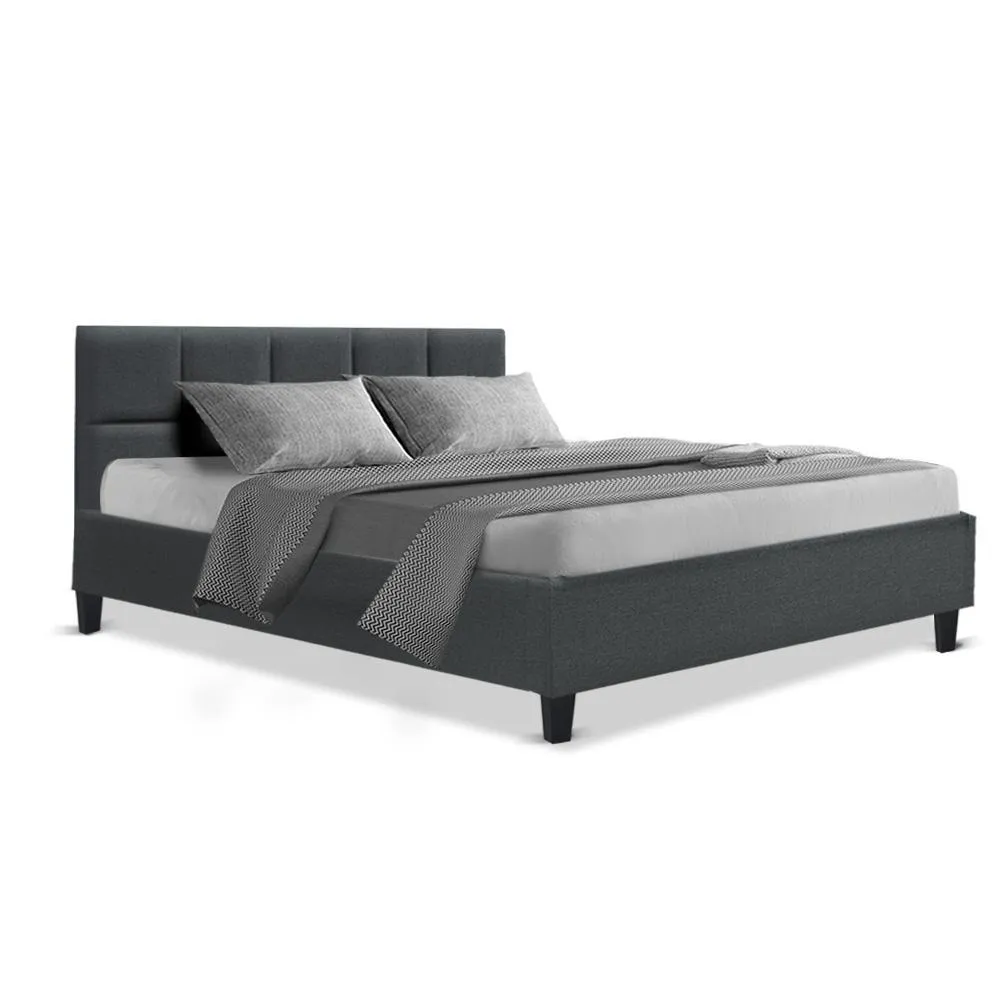 Queen Package | Bondi Bed Charcoal & Normay Pillow Top Mattress (Medium Firm)