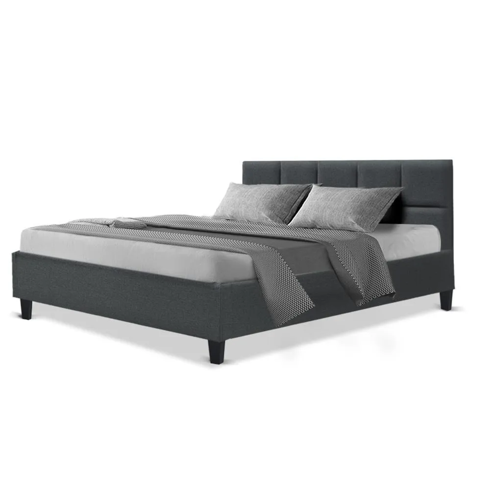 Queen Package | Bondi Bed Charcoal & Normay Pillow Top Mattress (Medium Firm)