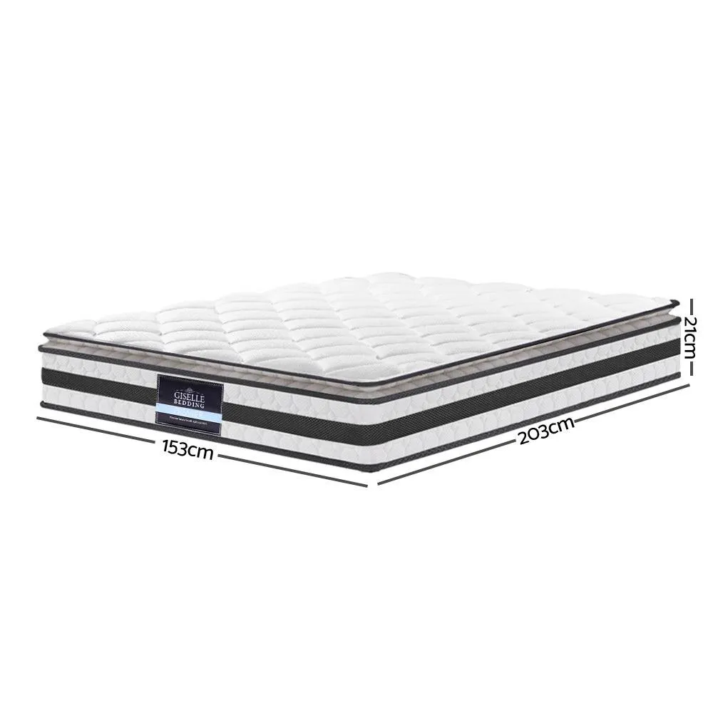 Queen Package | Bondi Bed Charcoal & Normay Pillow Top Mattress (Medium Firm)