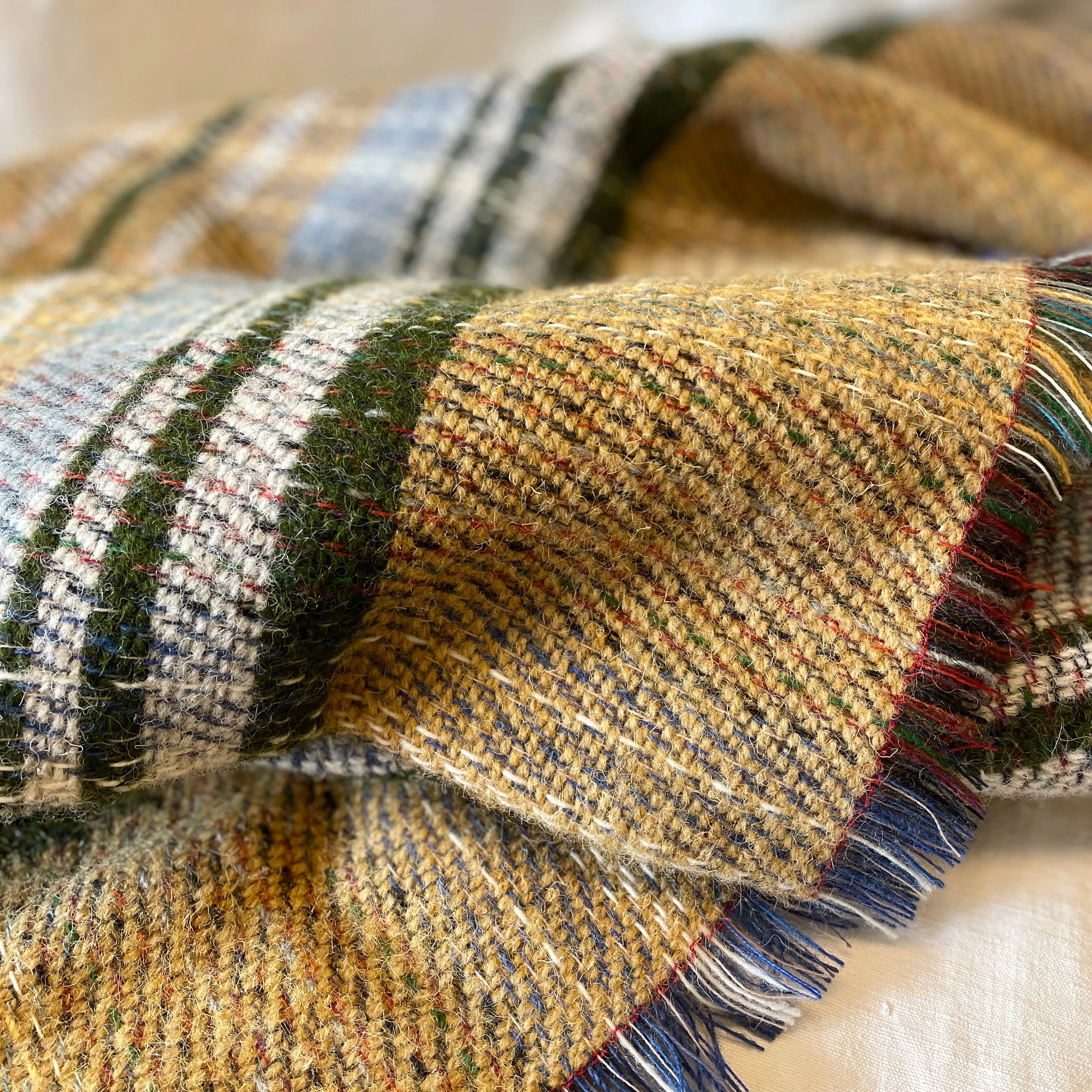 RANDOM Tweedmill Random Recycled Wool Picnic Blanket