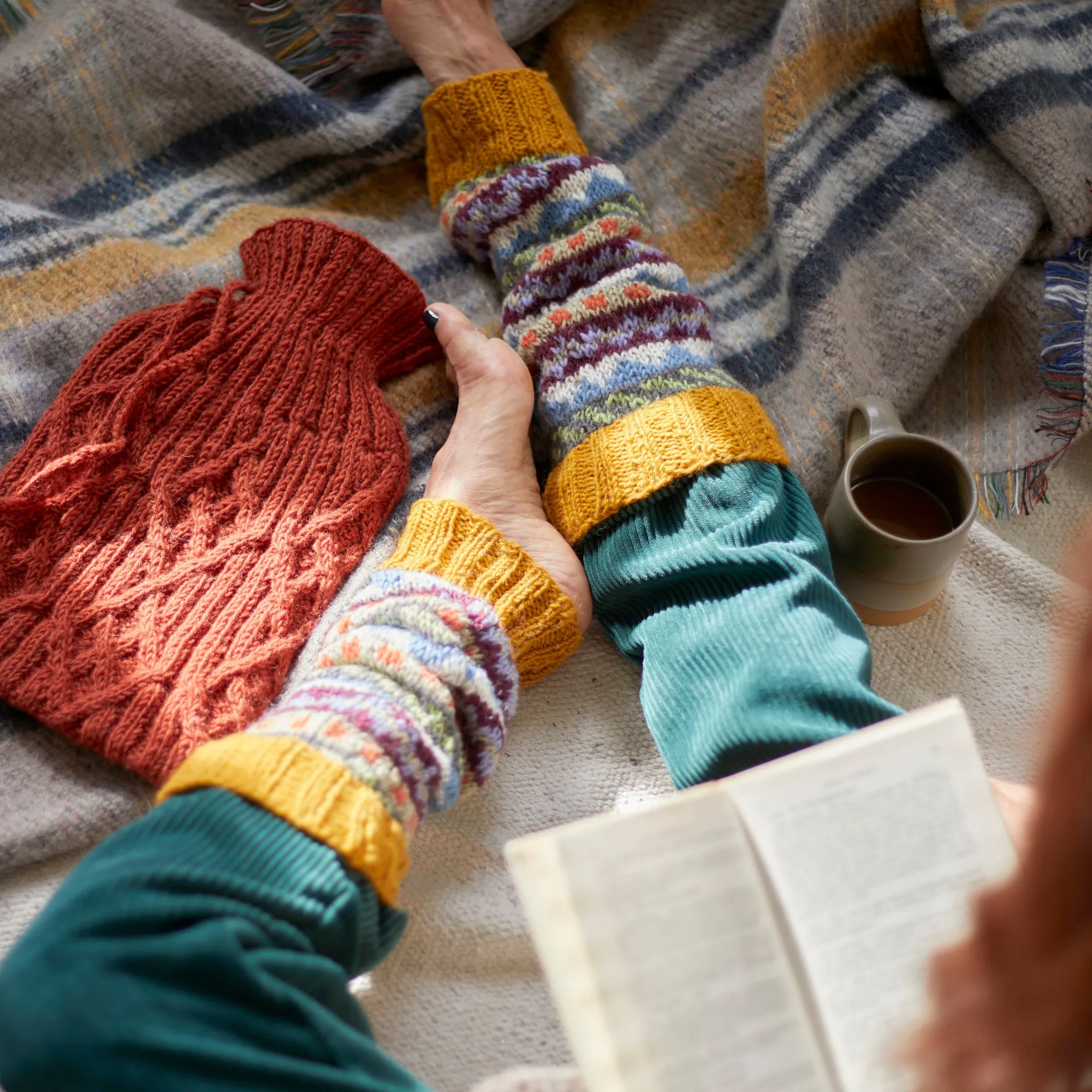 RANDOM Tweedmill Random Recycled Wool Picnic Blanket