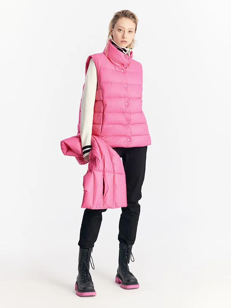 Removable Goose Down Coat