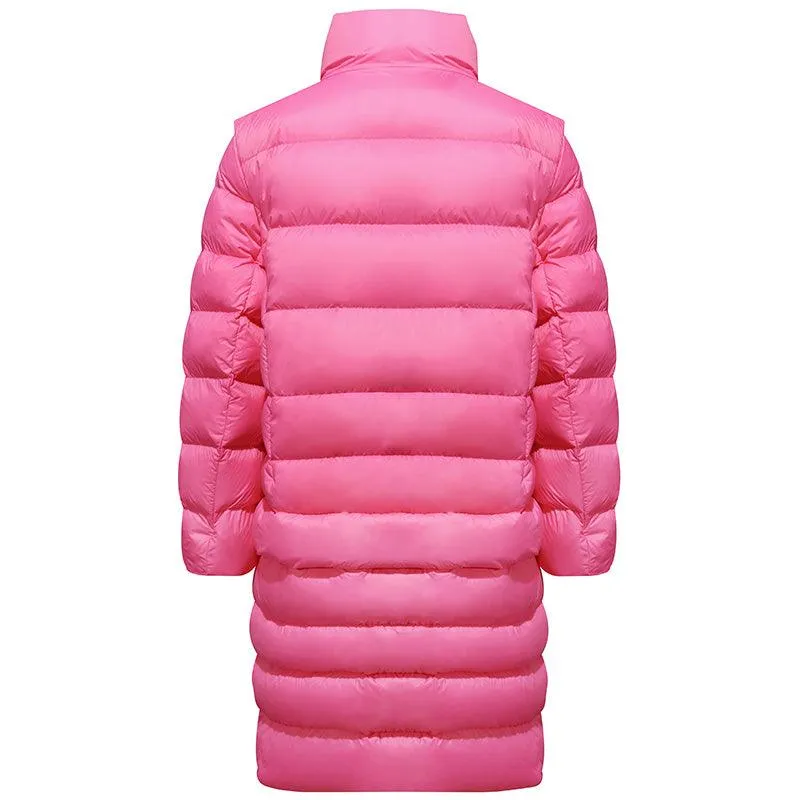 Removable Goose Down Coat