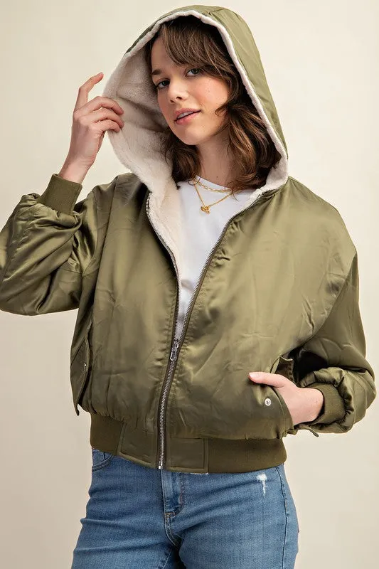 Robin Reversable Lined Bomber