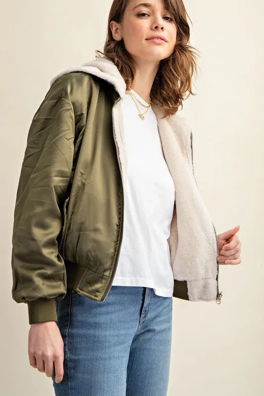 Robin Reversable Lined Bomber