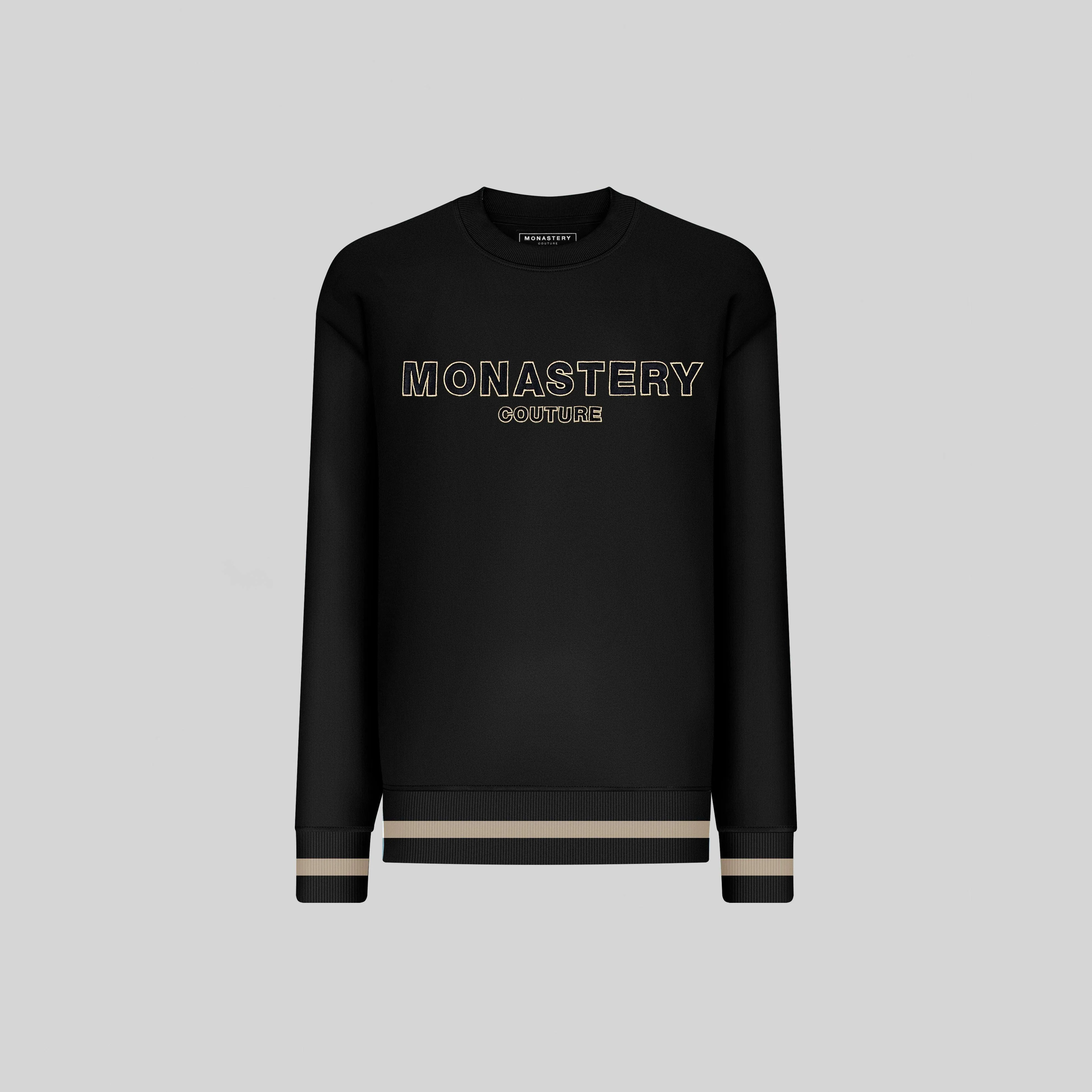 SERPENS BLACK SWEATSHIRT