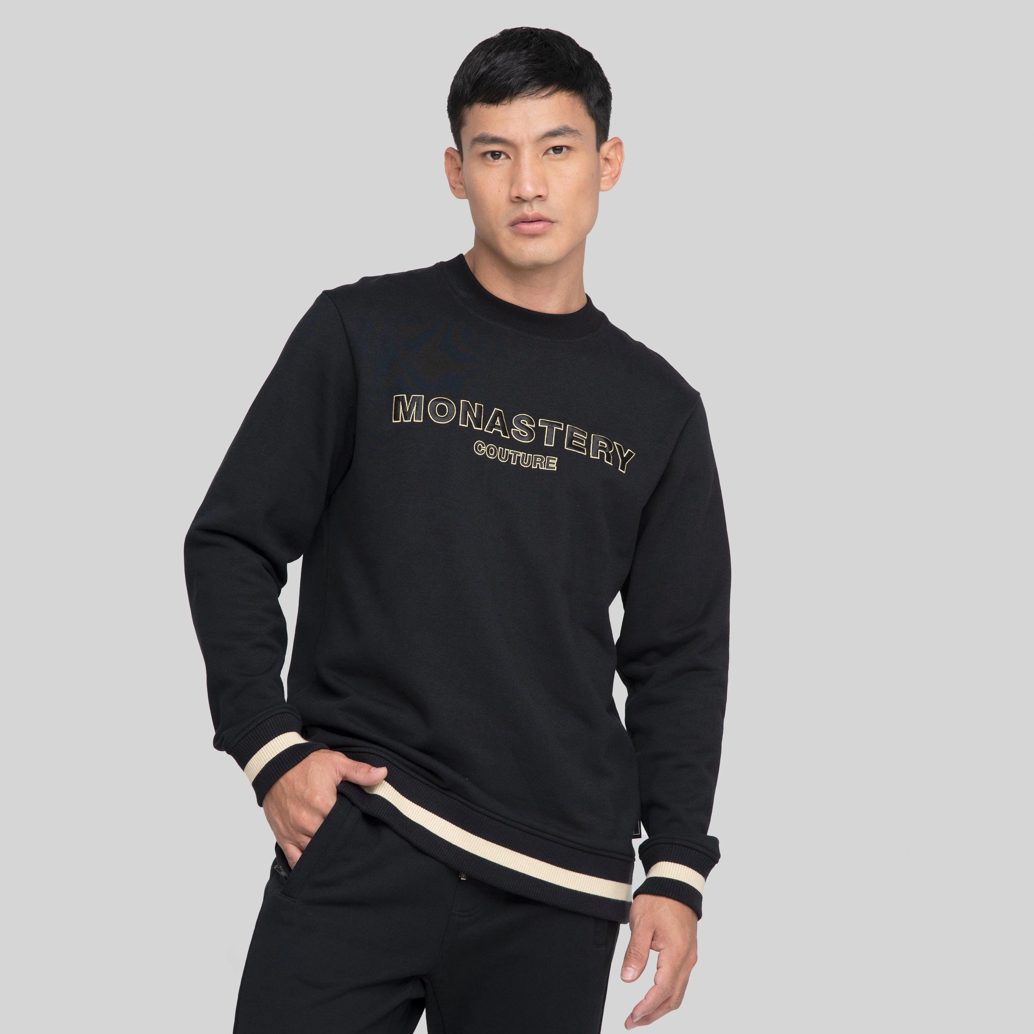 SERPENS BLACK SWEATSHIRT