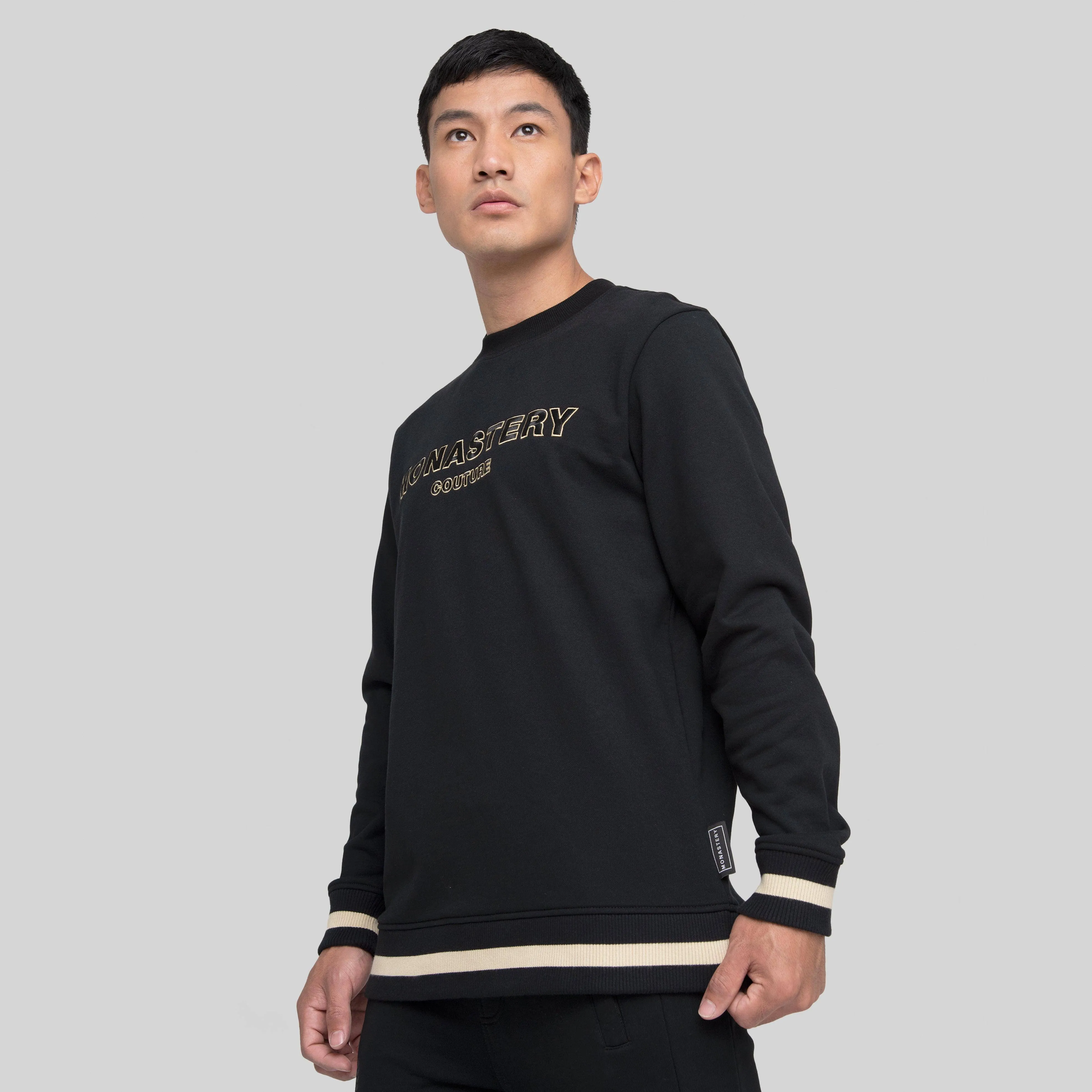 SERPENS BLACK SWEATSHIRT