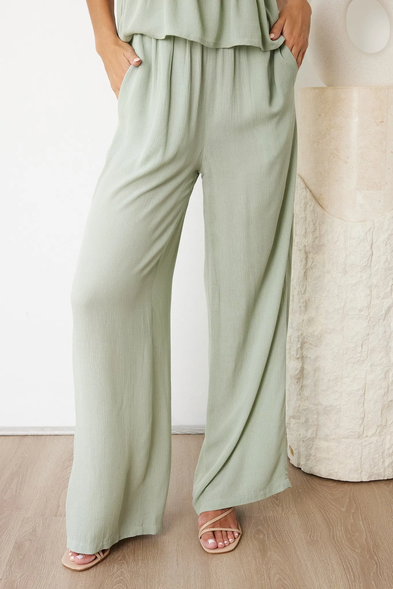 Serra Pants - Sage