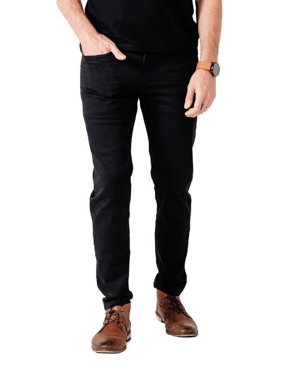 Slim Black Chino Pants