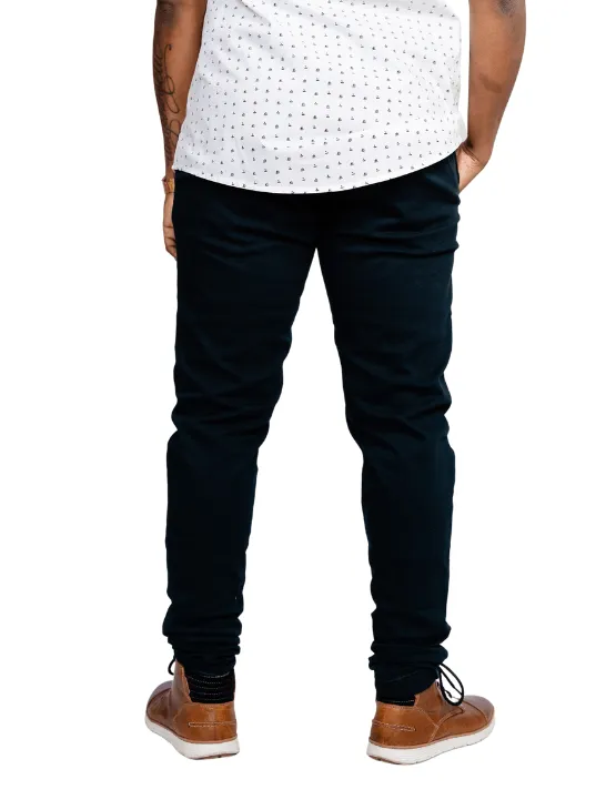 Slim Dark Navy Chino Pants